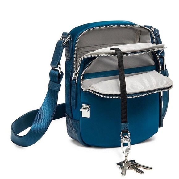 Tumi Bags New Tumi Voyageur Ruma Crossbody Bag Dark Turquoise Nylon